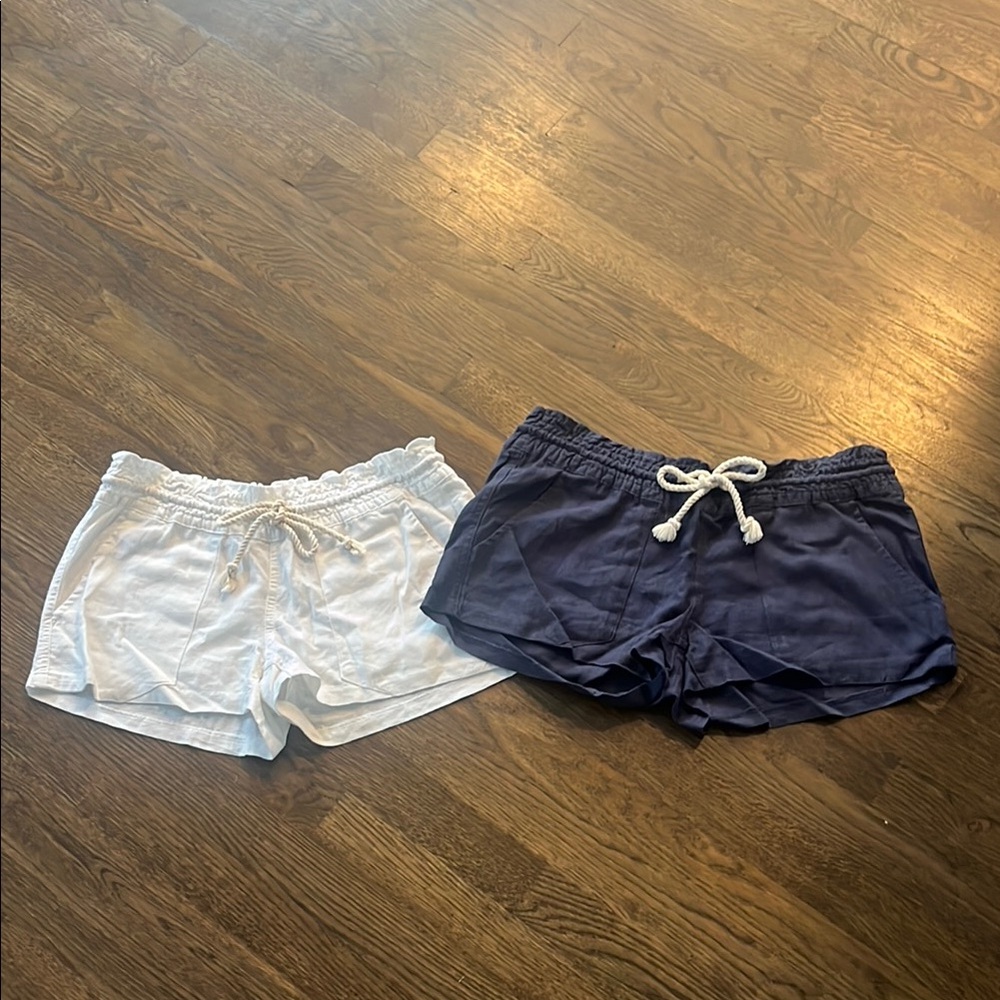 Roxy Blue and White Shorts